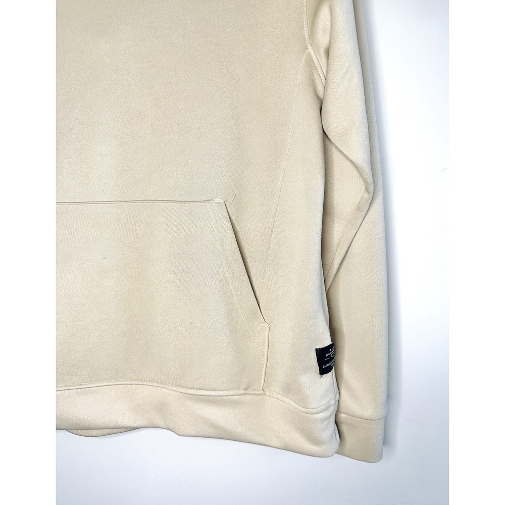 Tony Hawk Boys Hoodie L 14/16 Tan Beige Tech Fleece Pullover Skater Streetwear - Picture 8 of 14